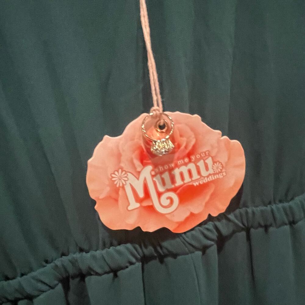 NWT Show Me Your Mumu Kendall‎ Maxi Deep Jade Size XXL - Picture 5 of 7